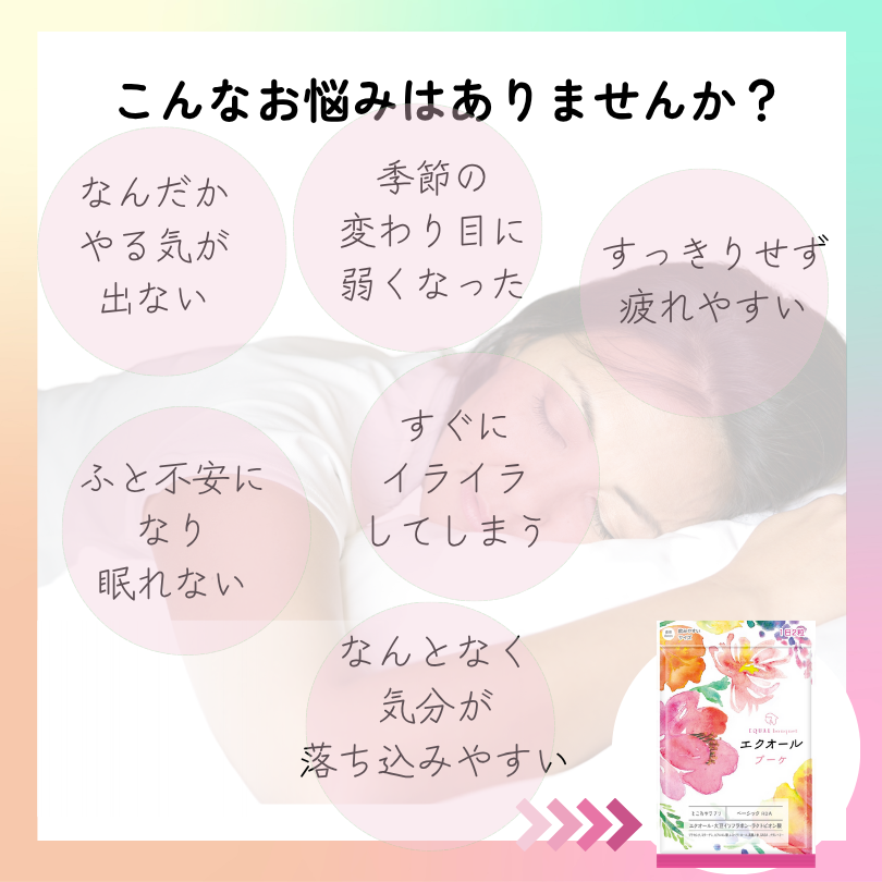 エクオール イソフラボン ラクトビオン酸 60粒入 30日分 7つの美容成分を配合